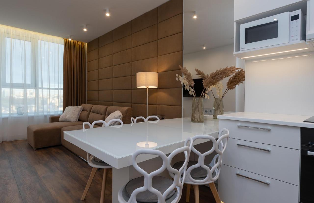 Victory-30 Luxury Apartment Center كييف المظهر الخارجي الصورة