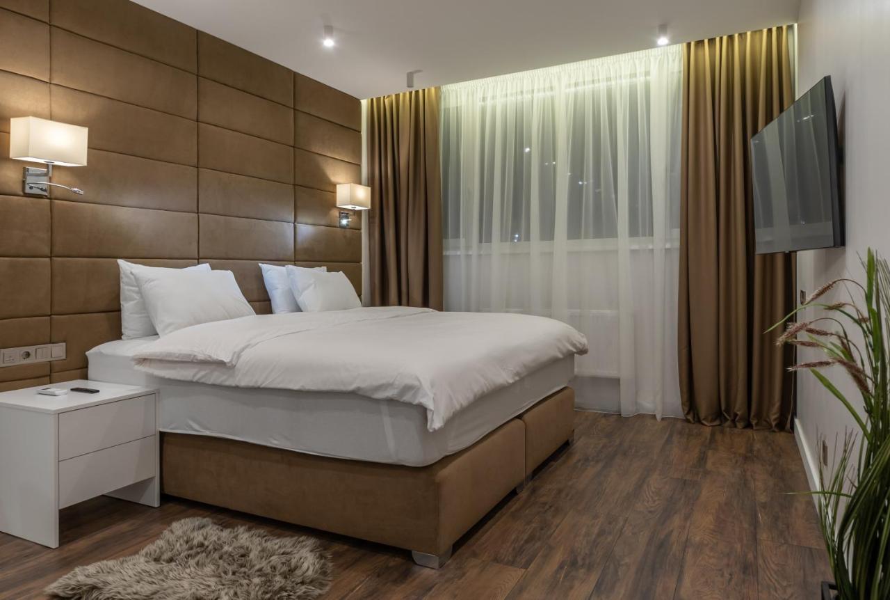 Victory-30 Luxury Apartment Center كييف المظهر الخارجي الصورة