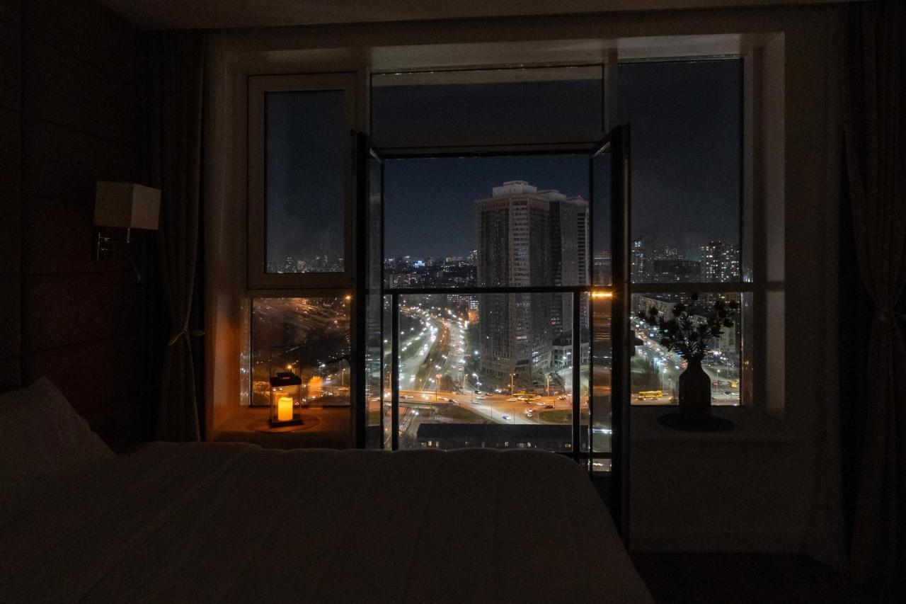 Victory-30 Luxury Apartment Center كييف المظهر الخارجي الصورة