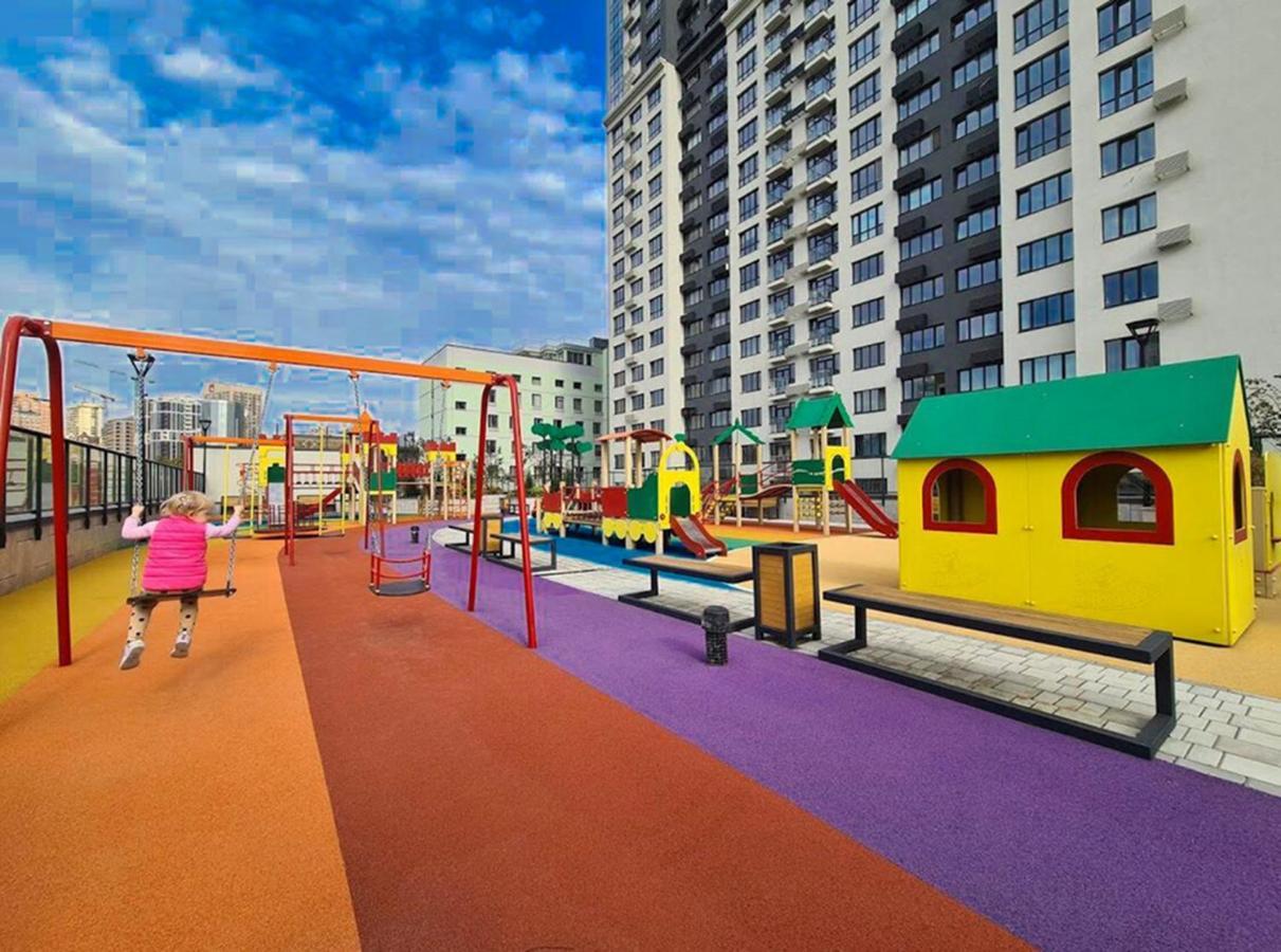 Victory-30 Luxury Apartment Center كييف المظهر الخارجي الصورة