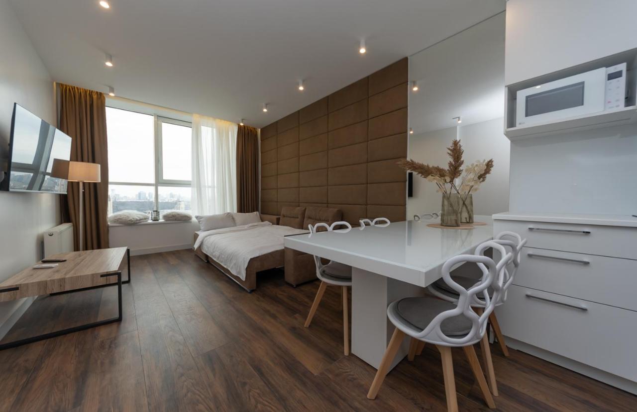 Victory-30 Luxury Apartment Center كييف المظهر الخارجي الصورة