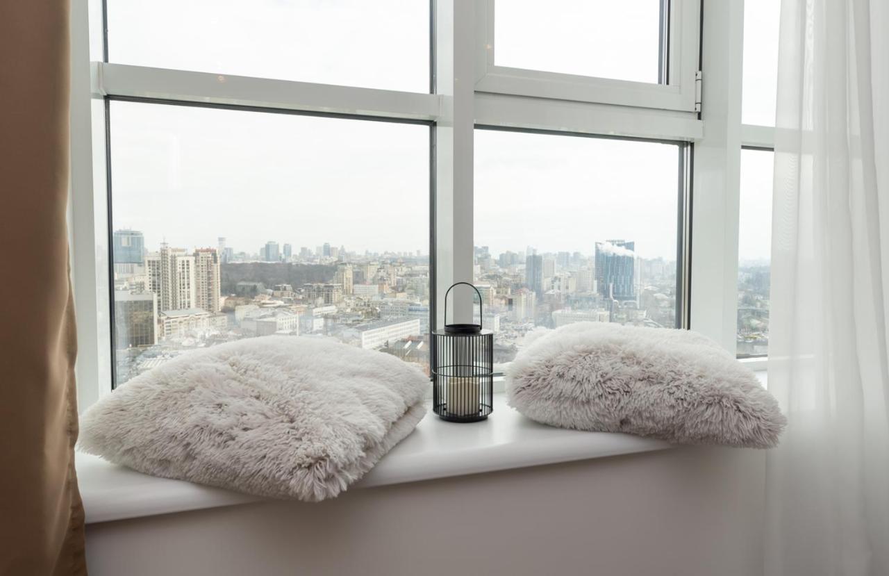Victory-30 Luxury Apartment Center كييف المظهر الخارجي الصورة